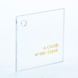 CLEAR ACRYLIC SHEET 2mm 4 X 6